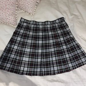 American apparel 2015 lellet plaid tennis skirt